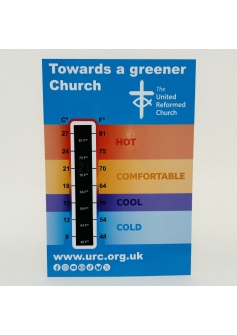 urc temperature gauge card